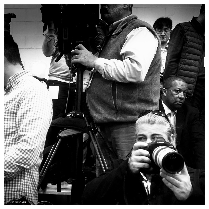 Cameras on Hillary Clinton – Manchester NH post image